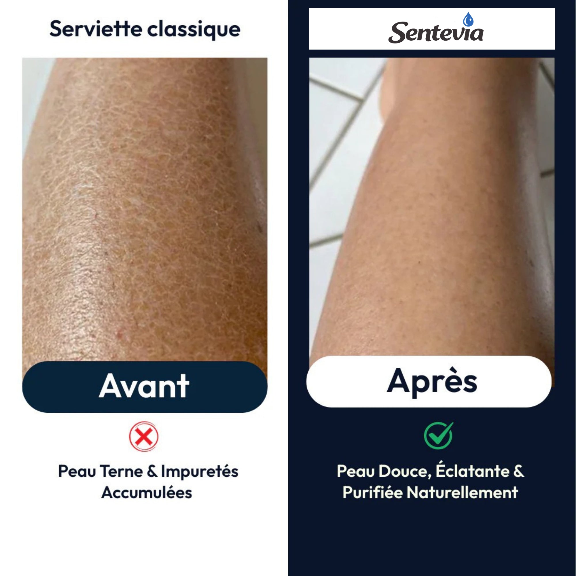 Sentévia - Une peau propre en profondeur, après chaque séance